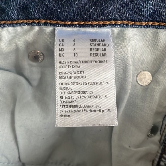 American Eagle Stretch X Hi-Rise Slim Jeans (US 6) - Picture 6 of 9